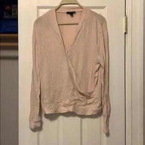 J Crew Light Pink Sweater Size Small